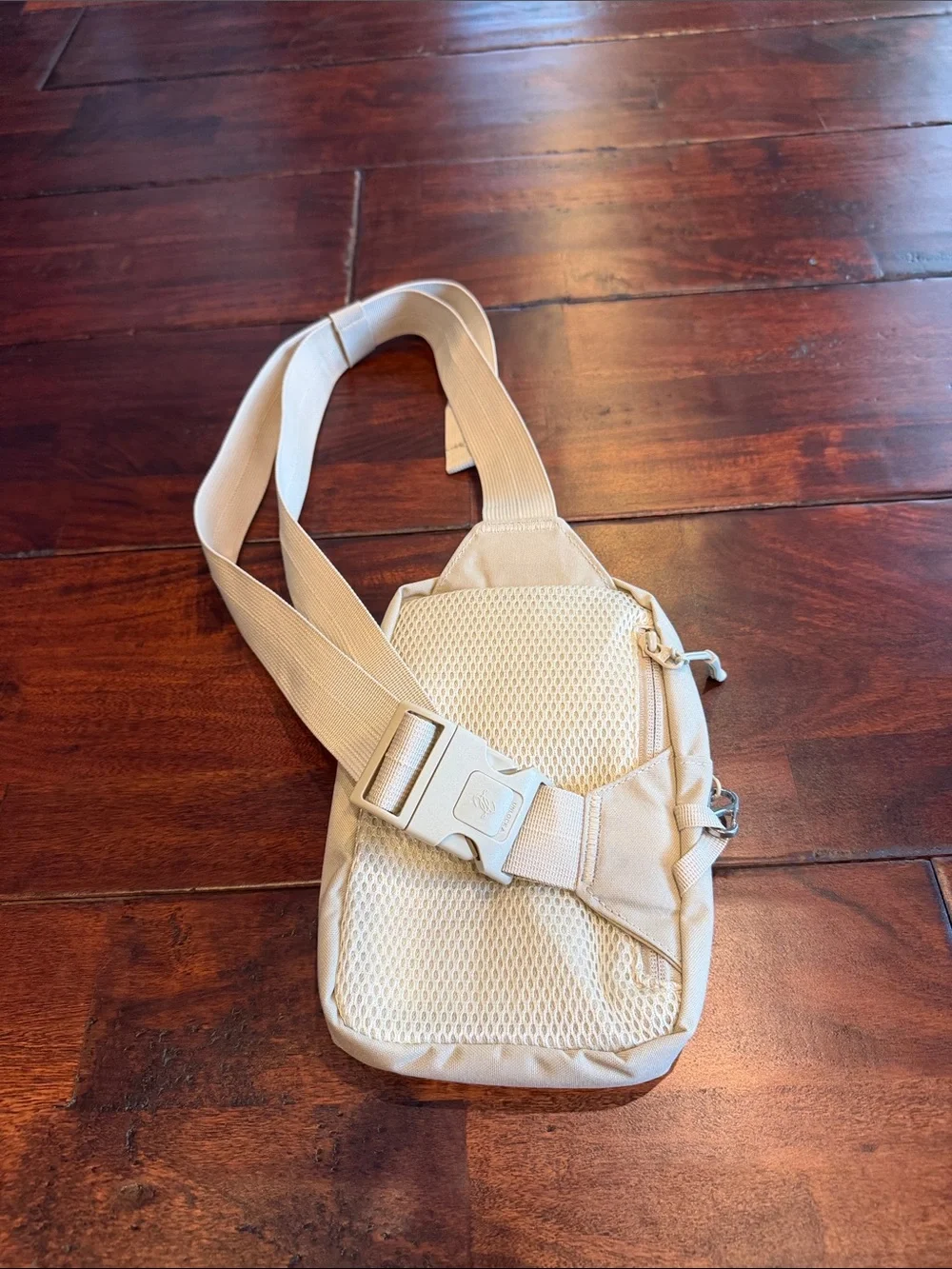 Beige Crossbody Sling Bag